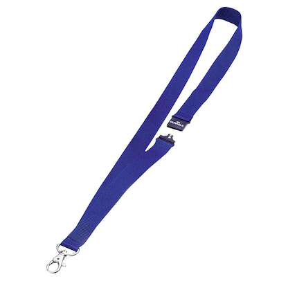 Artikelbild für DURABLE Lanyards 813707, Textilband, blau, 10 St., Artikelnummer 583344