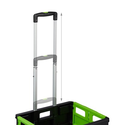 Artikelbild 8 für relaxdays Einkaufstrolley Kunststoff schwarz 46,0 x 37,0 x 39,0 cm, Artikelnummer 361987