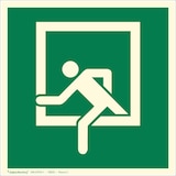 Artikelbild 1 für SafetyMarking® Rettungszeichen-Aufkleber 