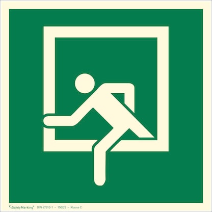 Artikelbild für SafetyMarking® Rettungszeichen-Aufkleber 