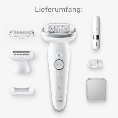 Artikelbild 2 für BRAUN Epilierer Silk-épil 9 9-341, 1 St., Artikelnummer 414827