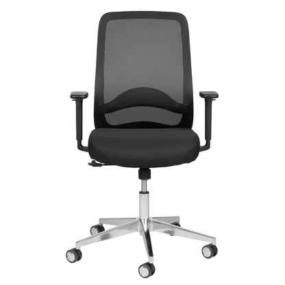 Artikelbild 7 für Mayer Bürostuhl, 3280 Stoff schwarz, Gestell alu, Artikelnummer 322588