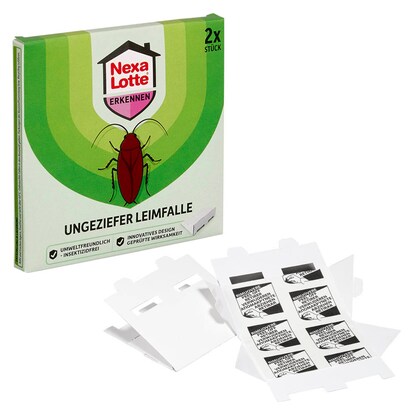 Artikelbild für Nexa Lotte® Ungeziefer-Klebefallen weiß, 2 St., Artikelnummer 663829