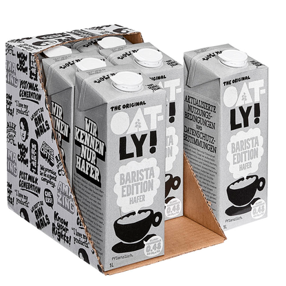 Artikelbild 4 für OATLY! BARISTA EDITION Haferdrink 6x 1,0 l, Artikelnummer 690109
