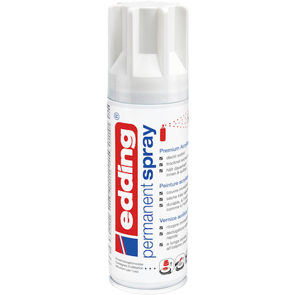 Artikelbild für edding 5200 Acrylspray Sprühfarbe verkehrsweiß matt, 1 St., Artikelnummer 495194