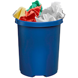 Artikelbild 1 für HAN Klassik XXL Papierkorb 50,0 l blau, 1 St., Artikelnummer 139378