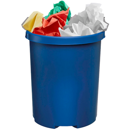 Artikelbild für HAN Klassik XXL Papierkorb 50,0 l blau, 1 St., Artikelnummer 139378