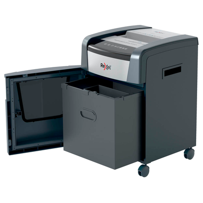 Artikelbild 11 für Rexel XP512+ Aktenvernichter mit Partikelschnitt P-5, 2 x 15 mm, bis 12 Blatt, grau, Artikelnummer 255824