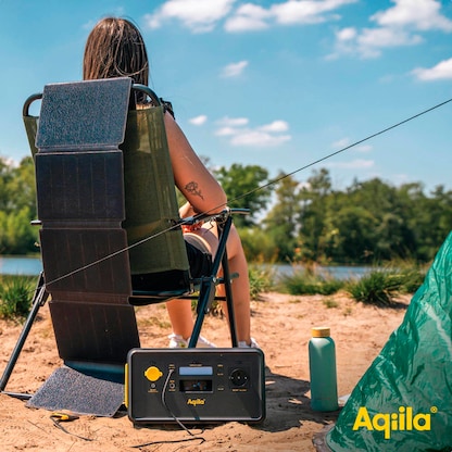 Artikelbild 12 für Aqiila® Sunbird P56 Solarladegerät schwarz, 56 W, Artikelnummer 533929