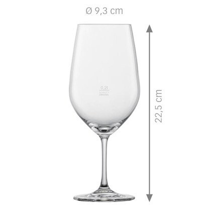 Artikelbild 2 für Schott Zwiesel Rotweingläser VIÑA 200,0 ml, 6 St., Artikelnummer 547699