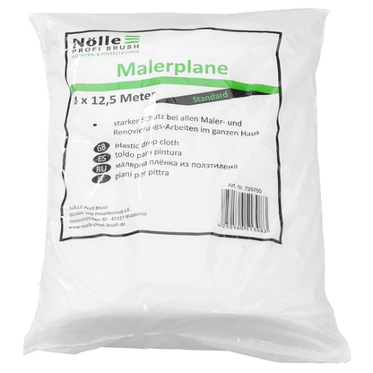 Artikelbild für Nölle Abdeckfolie 4,0 x 12,5 m weiß 11,0 my, Artikelnummer 159588