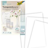 Artikelbild 1 für folia Transparentpapier 115 g/qm, 10 Blatt, Artikelnummer 156260