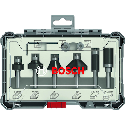 Artikelbild 2 für AKTION: BOSCH Fräser-Set 6-teilig mit Prämie nach Registrierung, Artikelnummer 454287