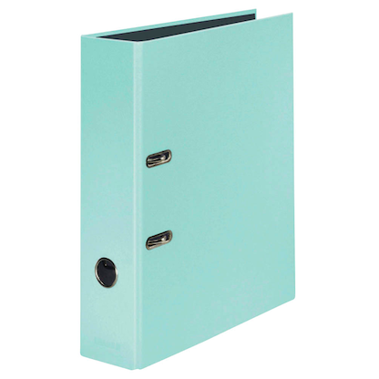 Artikelbild für FALKEN Pastell Color Ordner Minz Grün Karton 8,0 cm DIN A4, 1 St., Artikelnummer 989261