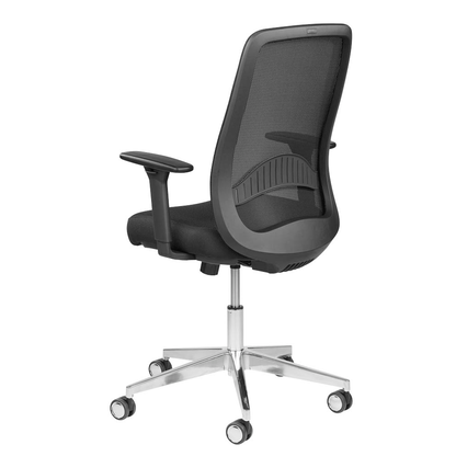 Artikelbild 9 für Mayer Bürostuhl, 3280 Stoff schwarz, Gestell alu, Artikelnummer 322588