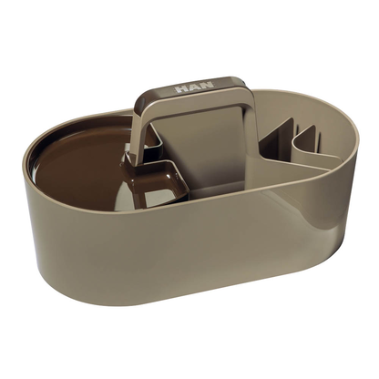 Artikelbild für HAN Schreibtisch-Organizer Toolbox Loft hellbraun Kunststoff 4 Fächer 34,0 x 18,7 x 18,8 cm, Artikelnummer 631048