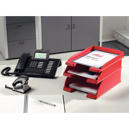 Artikelbild 3 für LEITZ Briefablage Plus rot DIN A4, 1 St., Artikelnummer 121301