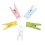 Artikelbild 1 für Rayher Holzklammern mehrfarbig mini, 20 St., Artikelnummer 958583