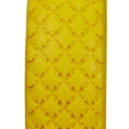 Artikelbild 6 für relaxdays Sackkarrenräder luftbereift gelb, rot Vollgummi Felgen, Achse 2,0 cm, Artikelnummer 452377