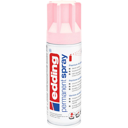 Artikelbild für edding 5200 Acrylspray Sprühfarbe pastellrosa matt, 1 St., Artikelnummer 495172