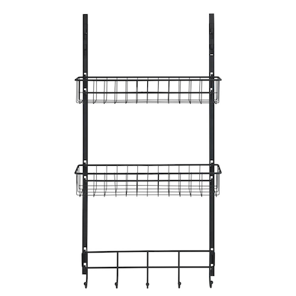 Artikelbild 2 für WENKO Türregal schwarz 39,0 x 10,0 x 75,0 cm, 1 St., Artikelnummer 531527