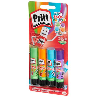 Artikelbild 8 für Pritt fun colors Klebestifte 10,0 g, 4 St., Artikelnummer 455037