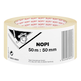Artikelbild 1 für NOPI Kreppband beige 50,0 mm x 50,0 m 1 Rolle, Artikelnummer 133611