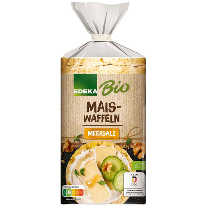 Artikelbild für EDEKA Bio Maiswaffeln Gesalzen 110,0 g, 1 St., Artikelnummer 350498