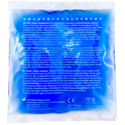 Artikelbild für LEINA-WERKE Kühlpad REF 44059 blau 13,0 x 14,0 cm, 1 St., Artikelnummer 563960