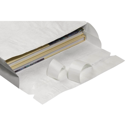 Artikelbild 3 für BONG Faltentaschen Tyvek® E-Commerce ca. DIN B4 ohne Fenster weiß mit 5,0 cm Falte, 50 St., Artikelnummer 280121