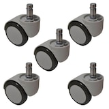 Artikelbild 1 für Mayer Stuhlrollen für harte Böden, 5 St., Artikelnummer 348973