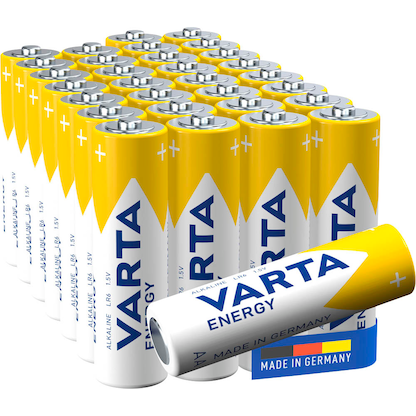 Artikelbild für VARTA Batterien ENERGY Alkali-Mangan Mignon AA 1,5 V, 30 St., Artikelnummer 245581
