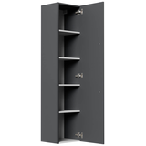 Artikelbild 1 für POSSEIK Bad-Hängeschrank LEVANA XXL grafit 35,0 x 30,0 x 150,0 cm, Artikelnummer 668796