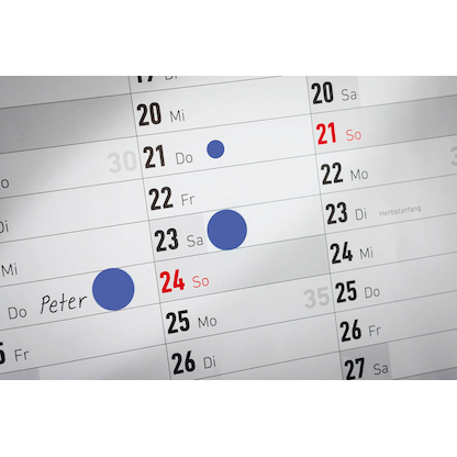 Artikelbild 3 für AVERY Zweckform Klebepunkte 3857 blau Ø 19,0 mm, 250 St., Artikelnummer 416317