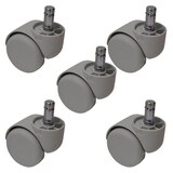 Artikelbild 1 für Mayer Stuhlrollen für Teppichböden, 5 St., Artikelnummer 349009