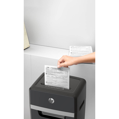 Artikelbild 9 für HP Pro Shredder 16MC Aktenvernichter mit Partikelschnitt P-5, 2 x 15 mm, bis 16 Blatt, schwarz, Artikelnummer 423931