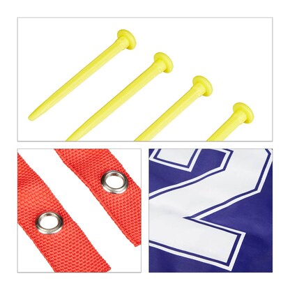 Artikelbild 2 für relaxdays Hüpfsäcke-Set rot, blau, grün, orange , 4 St., Artikelnummer 441513