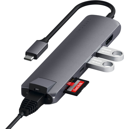 Artikelbild 3 für SATECHI Multiport-Adapter 7 in 1, Artikelnummer 491559
