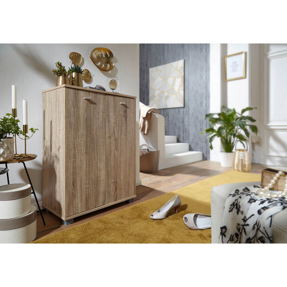 Artikelbild 4 für WOHNLING Schuhschrank, WL1.175 sonoma-eiche 3 Fachböden 60,0 x 35,0 x 90,0 cm, Artikelnummer 904744