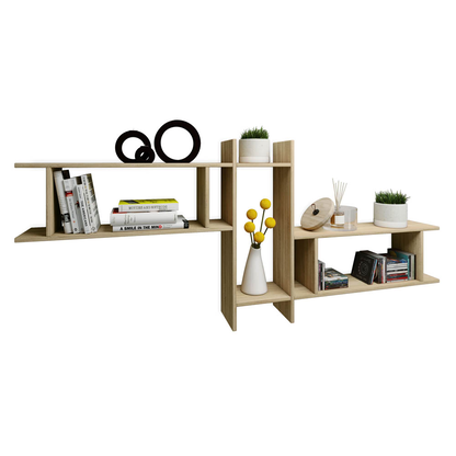 Artikelbild für VCM my home Wandregal Sirola Maxi sonoma-eiche 188,0 x 20,0 x 80,0 cm, 1 St., Artikelnummer 387284