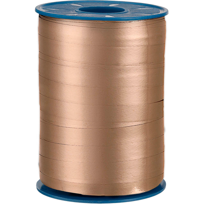 Artikelbild für PRÄSENT Geschenkband MEXICO einseitig hochglanzbeschichtet/Rückseite matt kupfer 10,0 mm x 250,0 m, Artikelnummer 857755