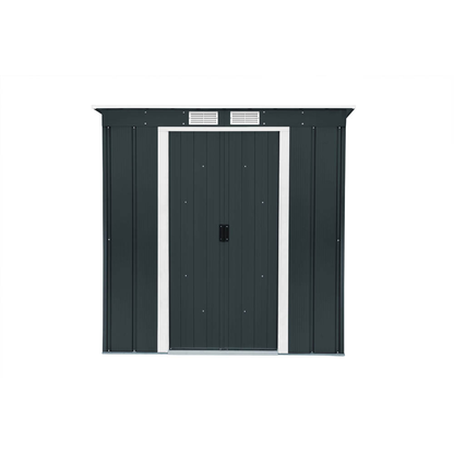 Artikelbild 2 für tepro Gerätehaus Pent Roof Eco 6x4, anthrazit, 1 St., Artikelnummer 328999