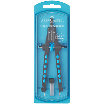 Artikelbild 2 für FABER-CASTELL Zirkel Factory pearl blue, 1 St., Artikelnummer 252229