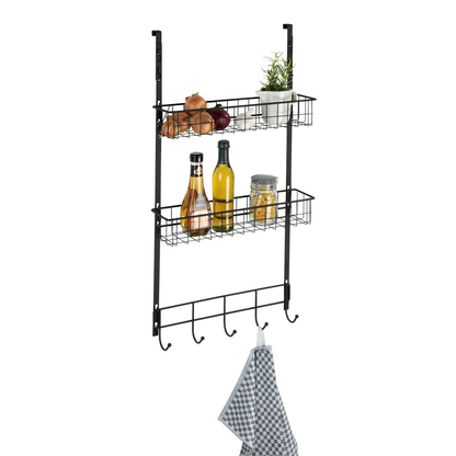 Artikelbild 6 für WENKO Türregal schwarz 39,0 x 10,0 x 75,0 cm, 1 St., Artikelnummer 531527