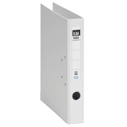 Artikelbild 3 für ELBA rado plast Ordner weiß Kunststoff 5,0 cm DIN A4, 1 St., Artikelnummer 255588