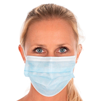 Artikelbild 3 für HYGOSTAR medizinischer Mundschutz DIN EN 14683 Typ II, 50 St., Artikelnummer 313922