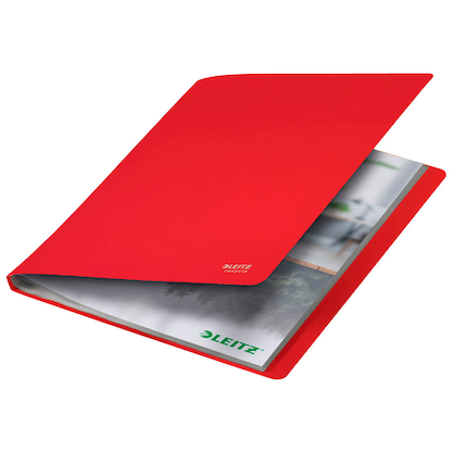 Artikelbild 4 für LEITZ Recycle 4677 Sichtbuch DIN A4, 40 Hüllen rot, 1 St., Artikelnummer 119168