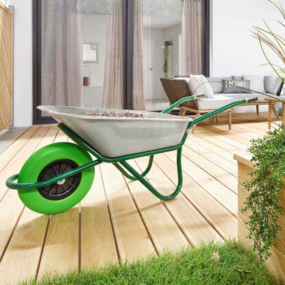 Artikelbild 4 für WAGNER® design yourself Schubkarrenrad Vollgummi RO 8402 grün, Artikelnummer 419399