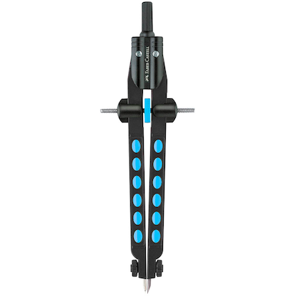 Artikelbild für FABER-CASTELL Zirkel Factory pearl blue, 1 St., Artikelnummer 252229