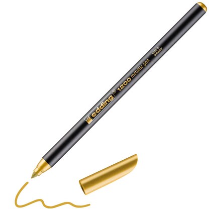 Artikelbild für edding 1200 metallic colourpen Filzstift gold, 1 St., Artikelnummer 198251